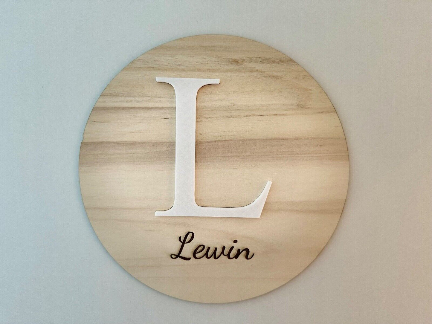 Namensschild, Türschild Kind Personalisiert / 24cm / Kinderzimmer Dekoration