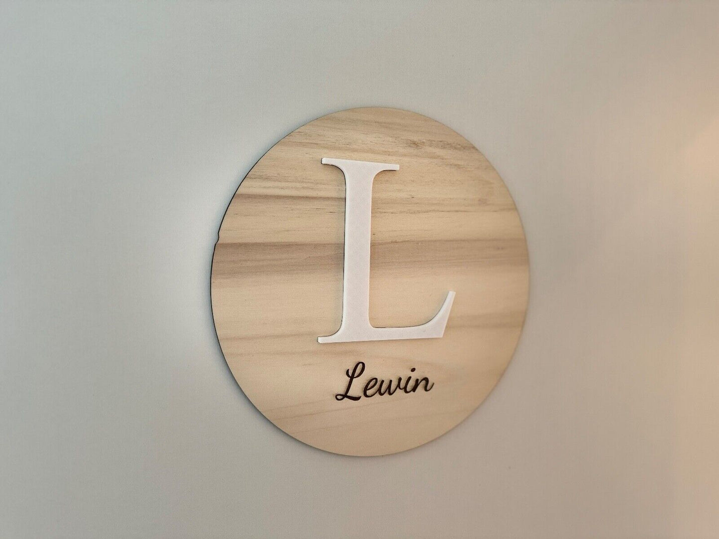 Namensschild, Türschild Kind Personalisiert / 24cm / Kinderzimmer Dekoration